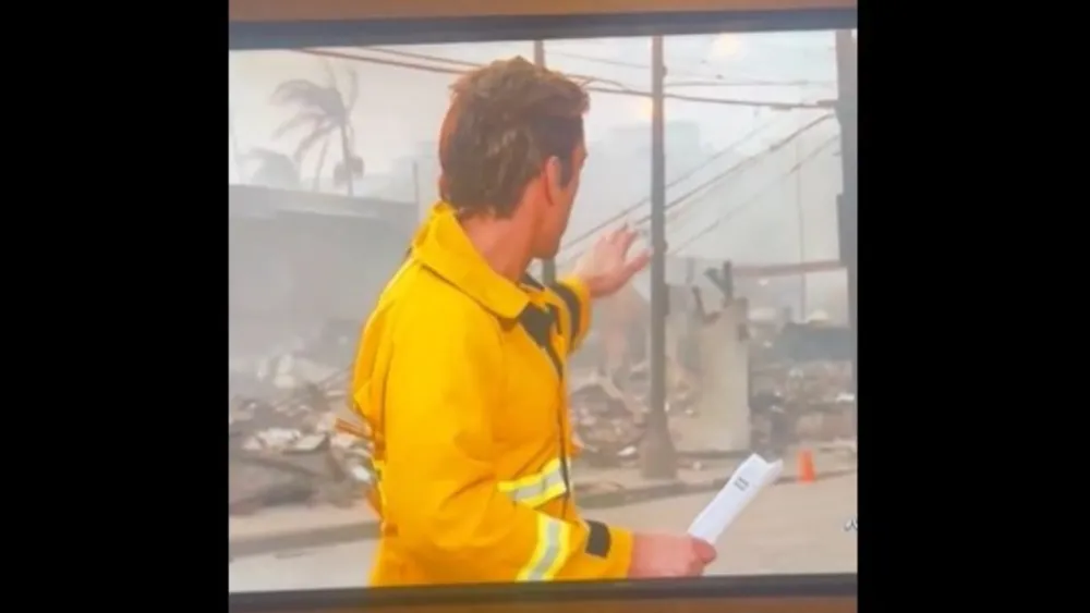 David Muir Faces Criticism for Clothespins on Jacket Amid Wildfire Coverage