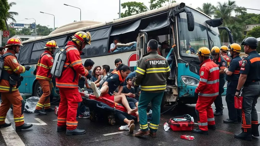 Deadly bus crash in Malaysia claims 15 lives, predominantly students