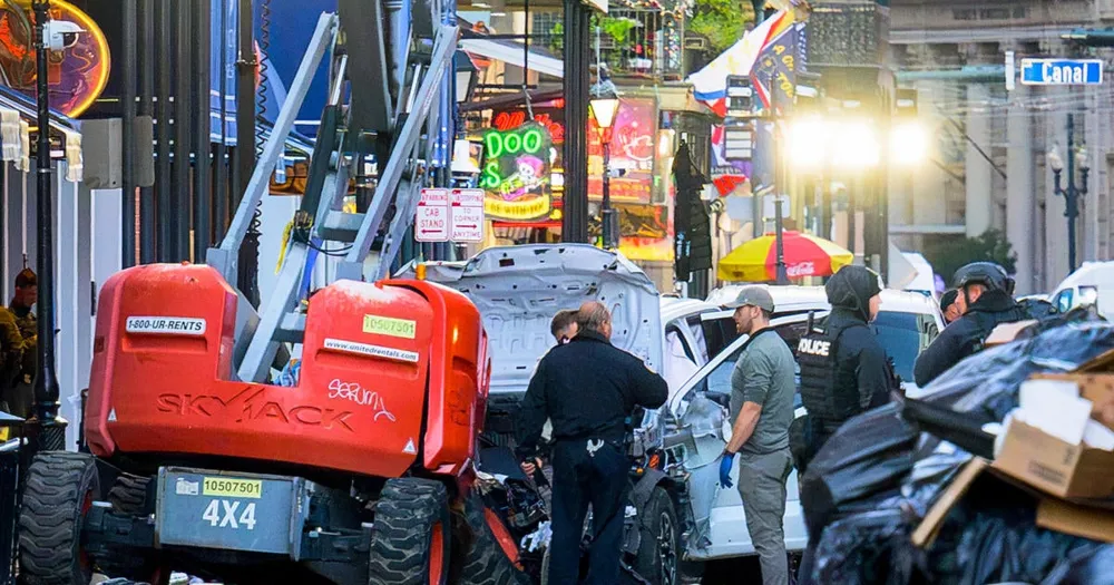 Deadly truck attack on Bourbon Street in New Orleans leaves 10 dead