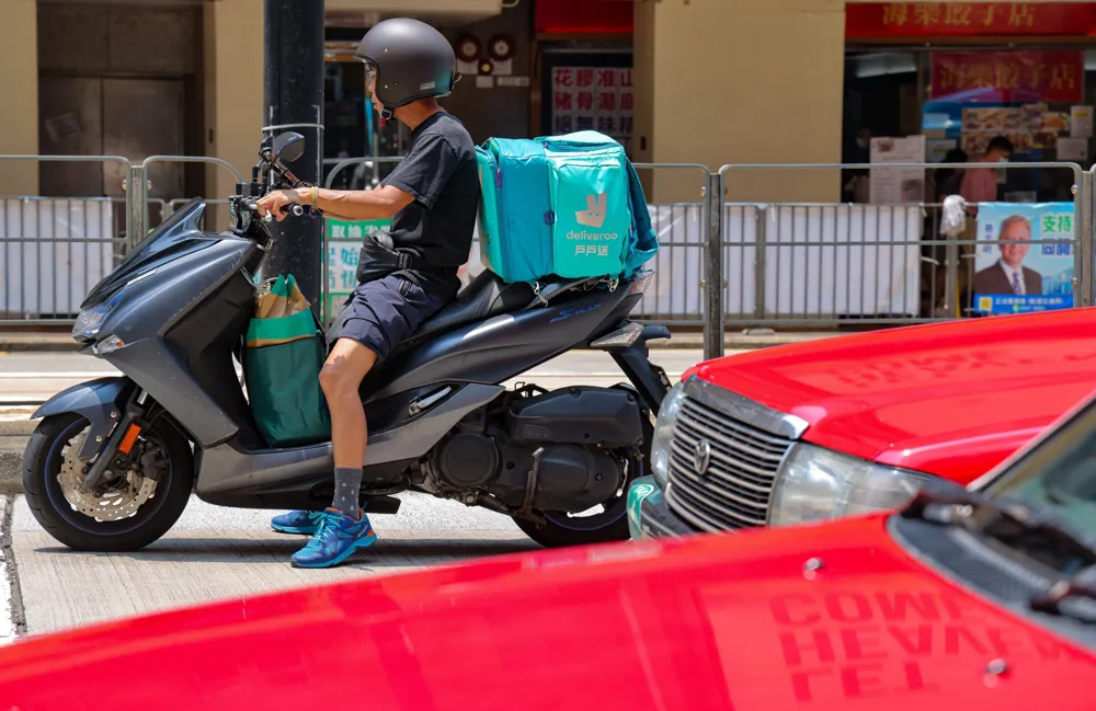 Deliveroo to Exit Hong Kong Market Amid Stiff Competition