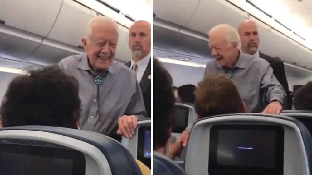 Delta Air Lines pays tribute to Jimmy Carter’s touching airline tradition