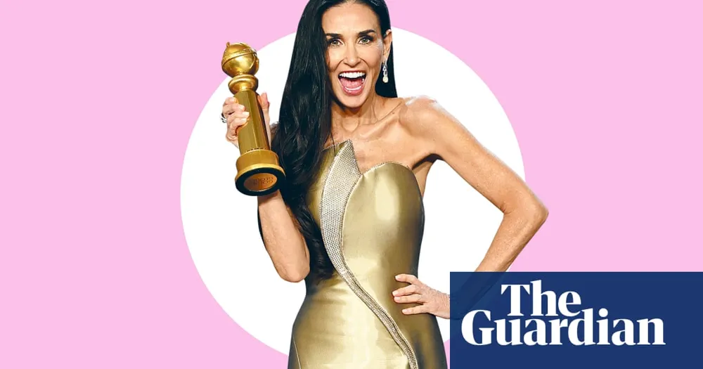 Demi Moore Celebrates Golden Globe Win at 62 After Years of Recognition Challenge