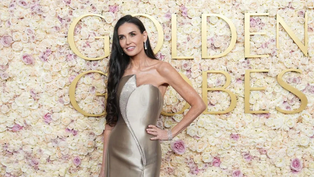 Demi Moore Wins First Golden Globe After Decades in a Heartfelt Ceremony