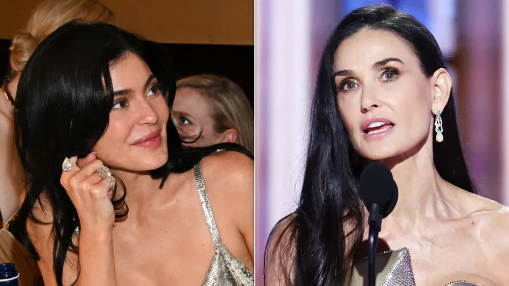 Demi Moore's Golden Globes Moment Sparks Debate, Daughter Defends Against Snub Claims