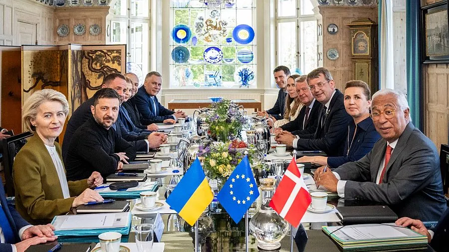 Denmark Emphasizes Support for Ukraine's EU Membership Amid U.S. Military Aid Pause