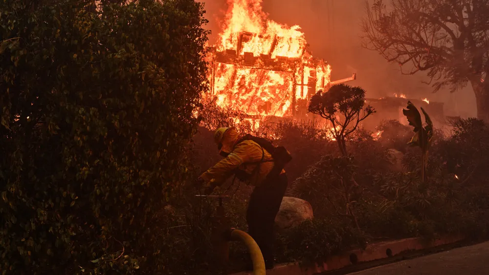 Destructive Fires Rage Across Southern California Amid January Windstorm