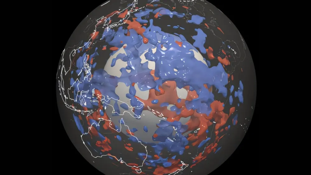 Discovery of Ancient Tectonic Plate Remnants Beneath Earth's Mantle