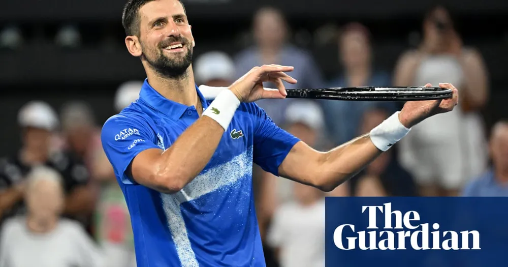 Djokovic Achieves Historic 20th Win Against Monfils at Brisbane International