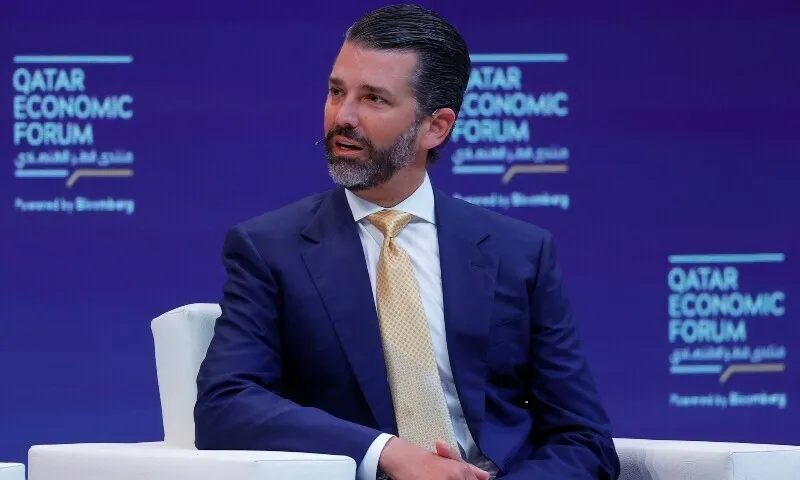 Donald Trump Jr. hints at future presidential run in Qatar forum