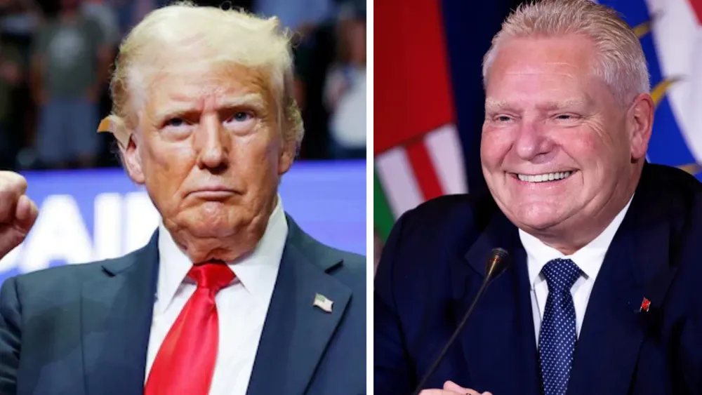 Doug Ford counters Trump's Canada statehood proposal with a humorous offer