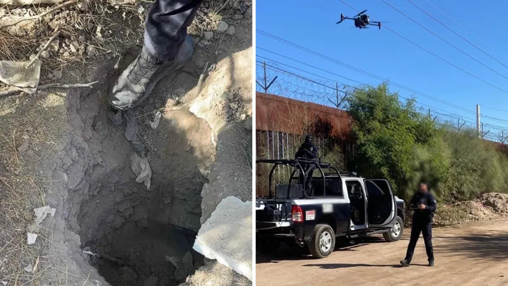 Drone Aids Discovery of Drug Tunnel Under US-Mexico Border