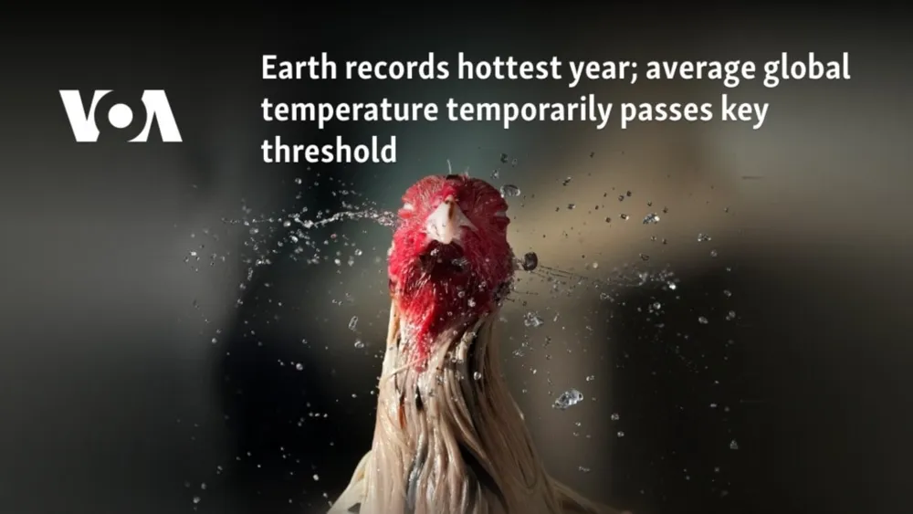 Earth Experiences Hottest Year on Record; Climate Emergency Deepens with Surging Temperatures