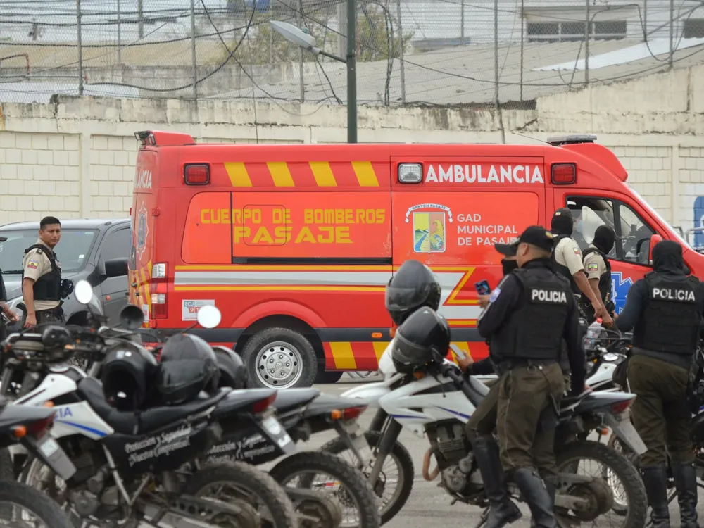 Ecuador prison riot leaves 14 dead amid gang violence