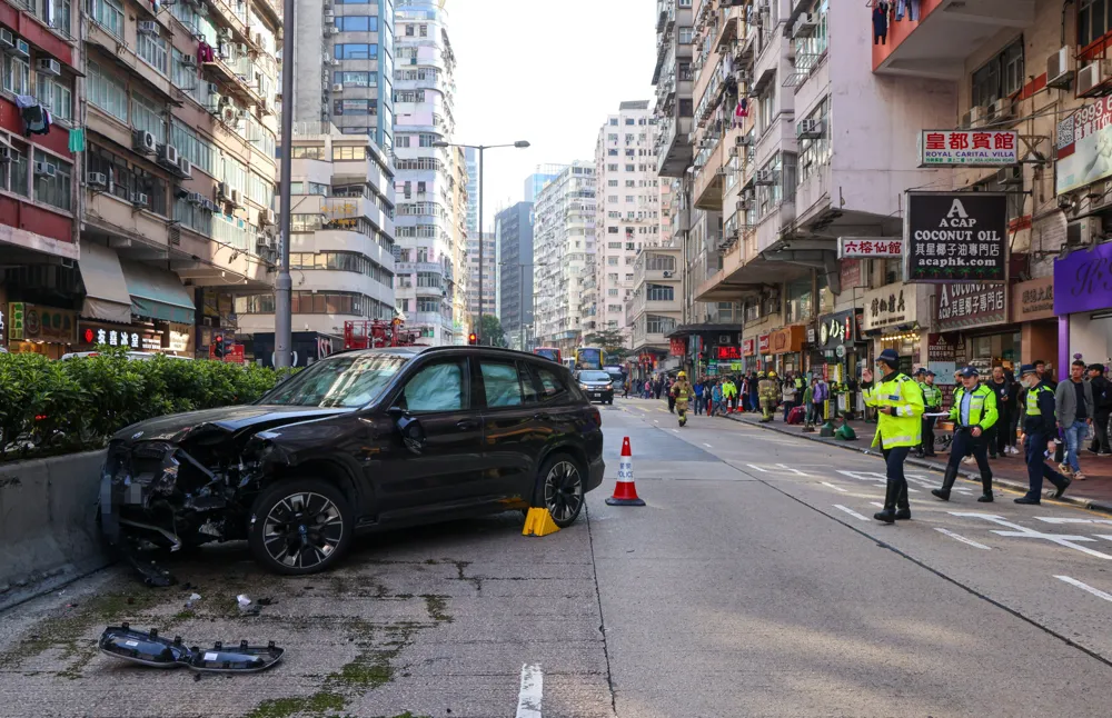 Elderly man killed, two injured as car drives onto pavement in Jordan