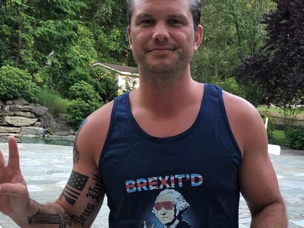 Elizabeth Warren Urges Pete Hegseth to Address His Tattoos and Conspiracy Theories