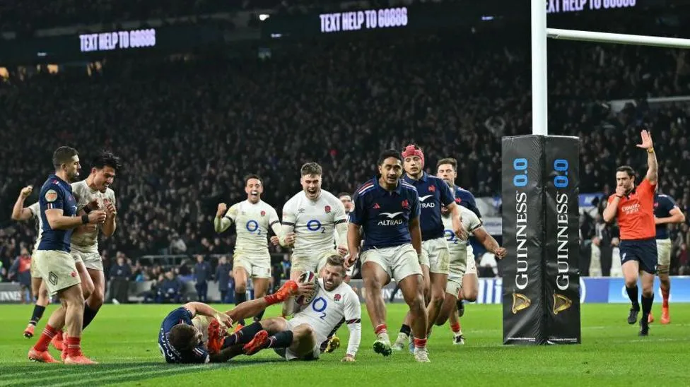 Elliot Daly's Late Try Secures England's Stunning 26-25 Victory Over France in Six Nations Clash