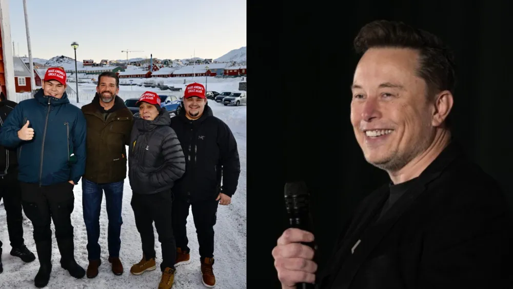 Elon Musk Advocates for Greenland's U.S. Inclusion as Donald Trump Jr. Visits