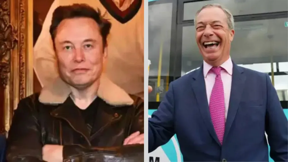 Elon Musk and Nigel Farage Engage in Fiery Feud Over Far-Right Activist's Controversy