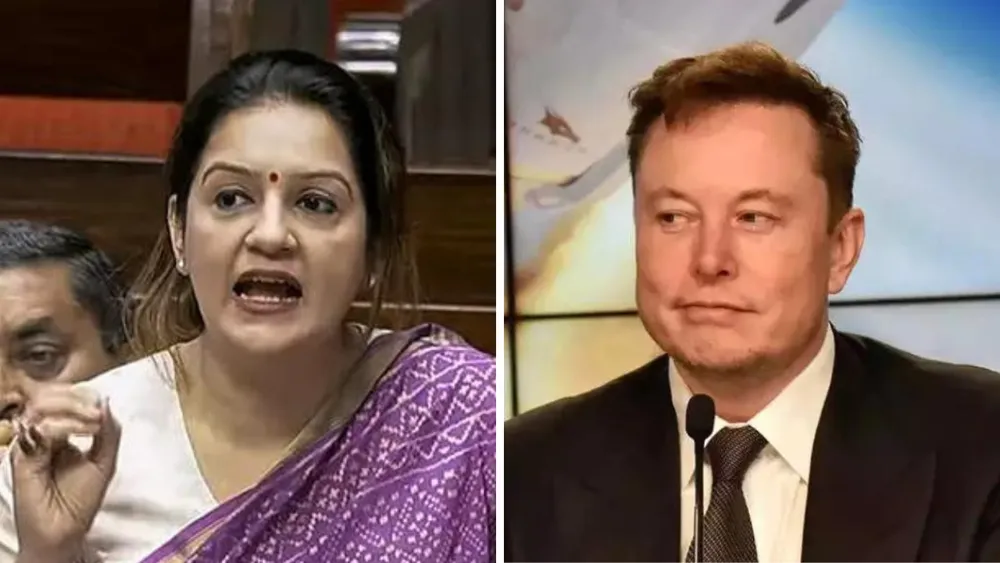 Elon Musk Backs Shiv Sena MP Priyanka Chaturvedi Against UK PM's Controversial 'Asian' Remarks