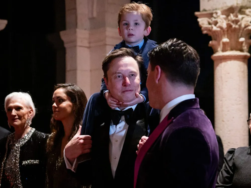 Elon Musk Celebrates New Year's Eve with Trump at Mar-a-Lago