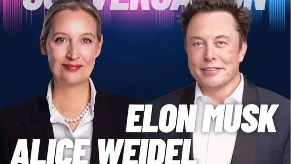 Elon Musk Engages in X Livestream with AfD's Alice Weidel Ahead of German Elections