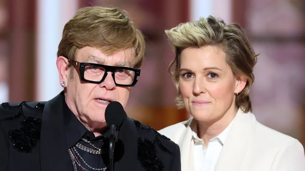 Elton John Addresses Vision Issues with Humor at 2025 Golden Globes