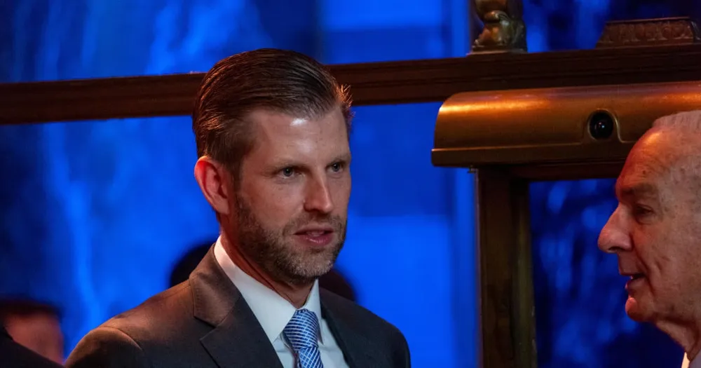 Eric Trump considers launching a new line of Trump vodka