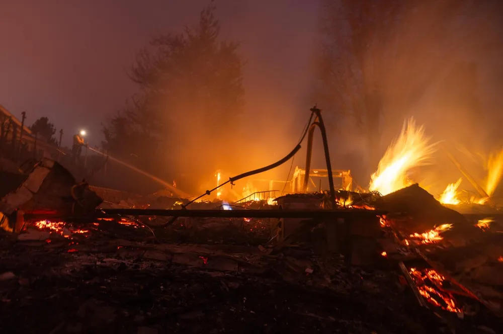 Unpredictable Winds Fuel Massive Wildfires Across Los Angeles County