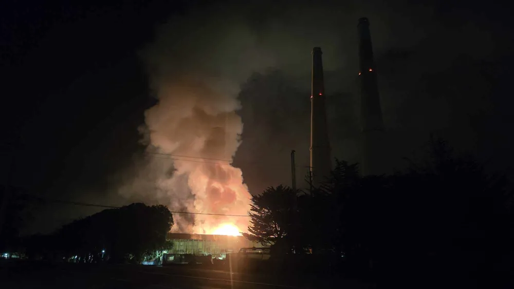 Evacuation Orders Issued as Fire Breaks Out at Moss Landing Power Plant