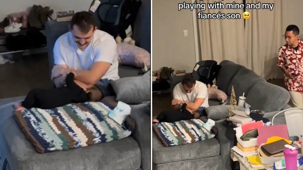 Ex-Husband's Heartwarming Moment with Ex-Wife's Baby Touches Hearts Online