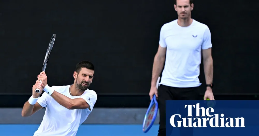 Exclusive glimpse of Djokovic and Murray's unique practice session