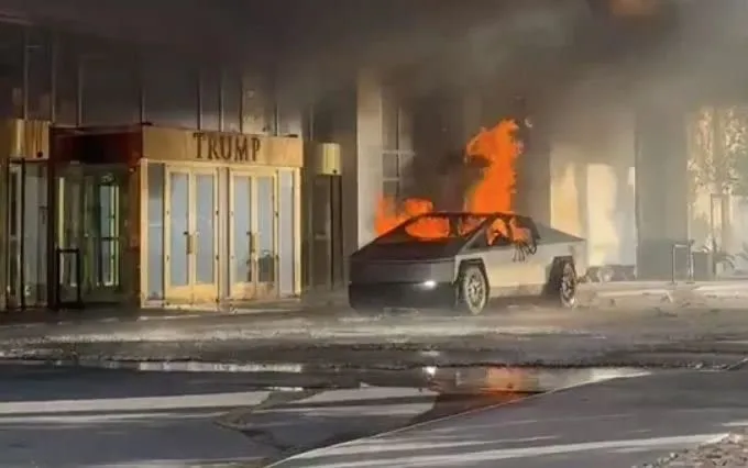 Explosion of Tesla Cybertruck Outside Trump Hotel Raises Concerns and Highlights Vehicle's Safety Features