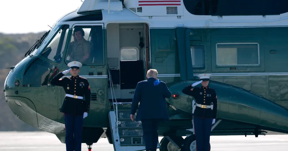 FAA Investigates Safety Incident Involving Trump’s Helicopter and Commercial Flight