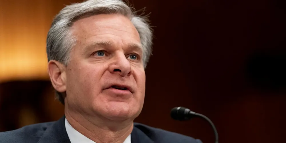 Christopher Wray Stresses FBI's Independence from Partisanship in Farewell Address