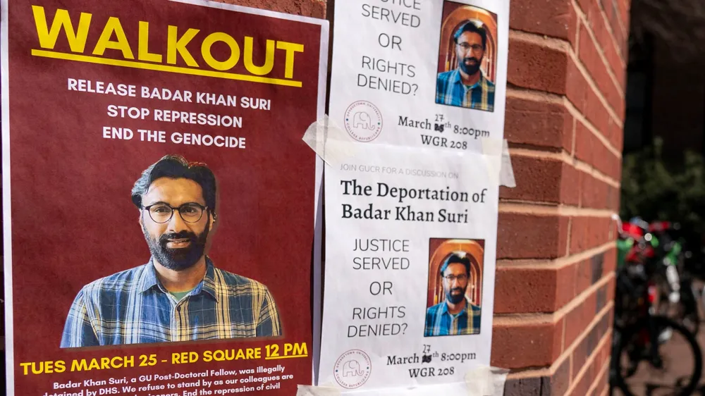 Federal Judge Orders Release of Georgetown Scholar Badar Khan Suri from Immigration Detention