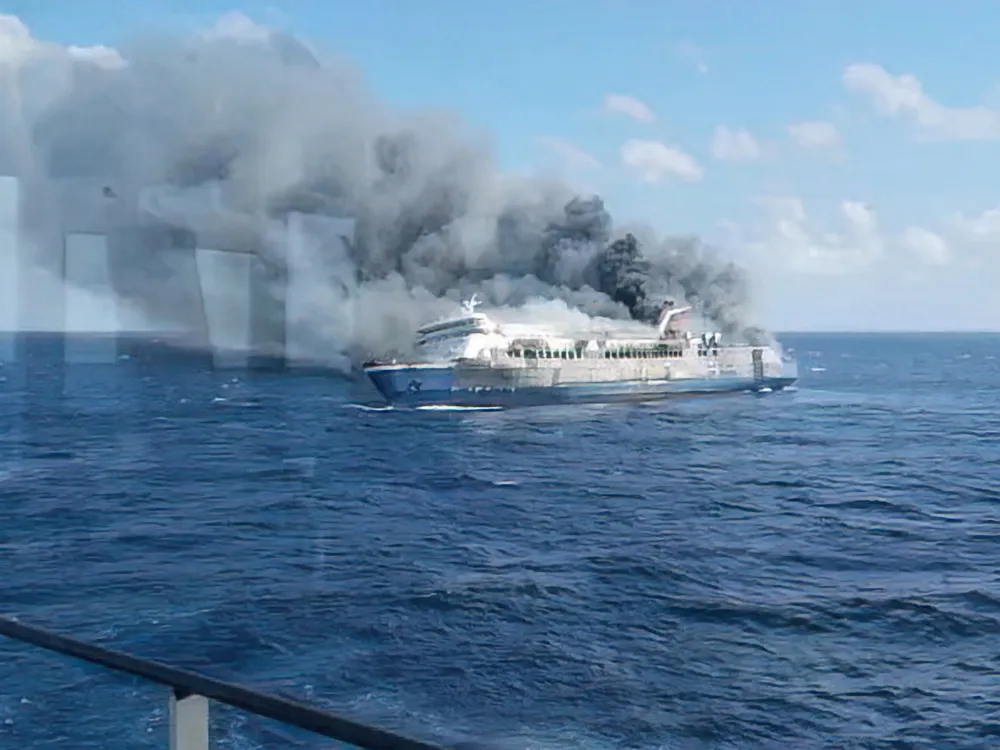 Five dead and 41 missing after Indonesian ferry fire