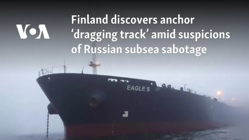 Finland Investigates Anchor Dragging Tracks Amid Russian Sabotage Suspicions