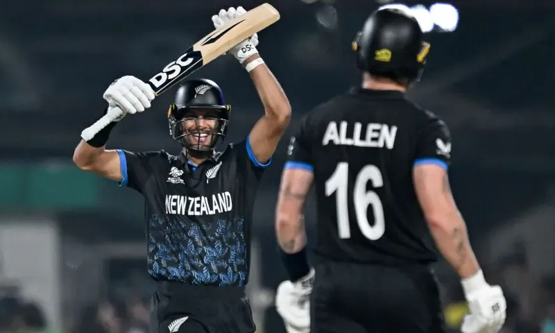 Finn Allen's spectacular century leads New Zealand to T20 World Cup final