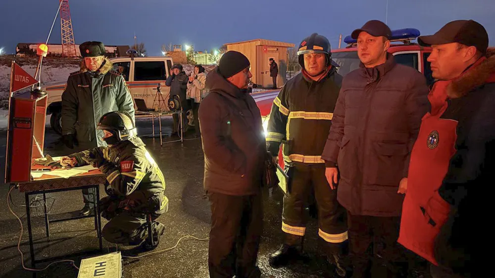 Fire Continues at Russian Oil Depot Following Ukrainian Drone Attack