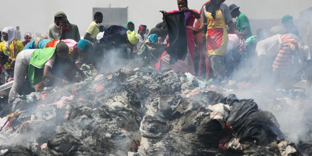 Fire devastates Ghana's Kantamanto Market, key center for used clothing trade