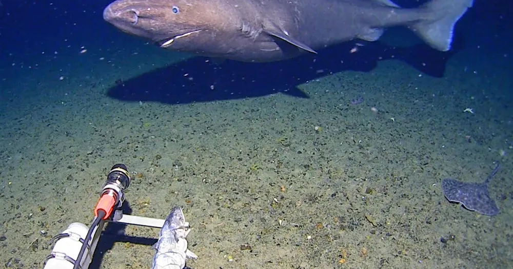First sighting of sleeper shark in Antarctica captured on camera