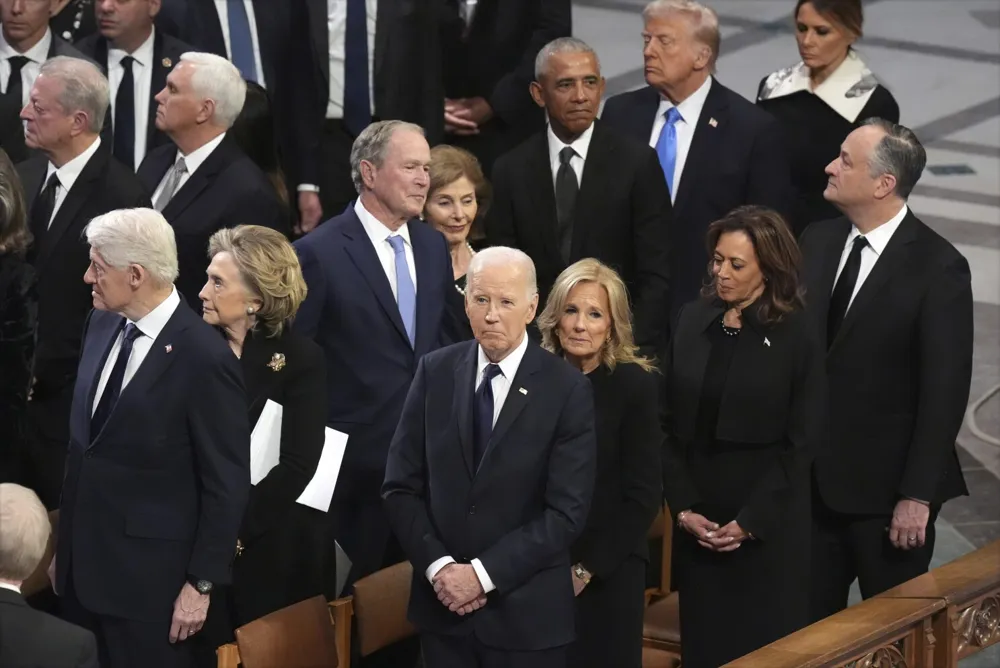 Five Presidents Unite at Carter’s Funeral, Reflecting on 379 Years of American Leadership