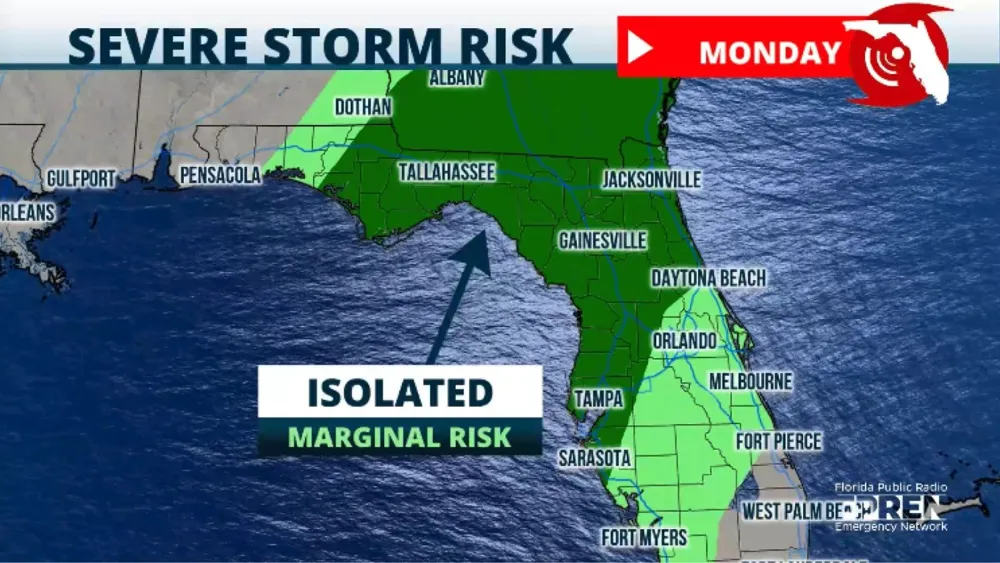 Florida Experiences Freezing Temperatures as Icy Cold Front Approaches