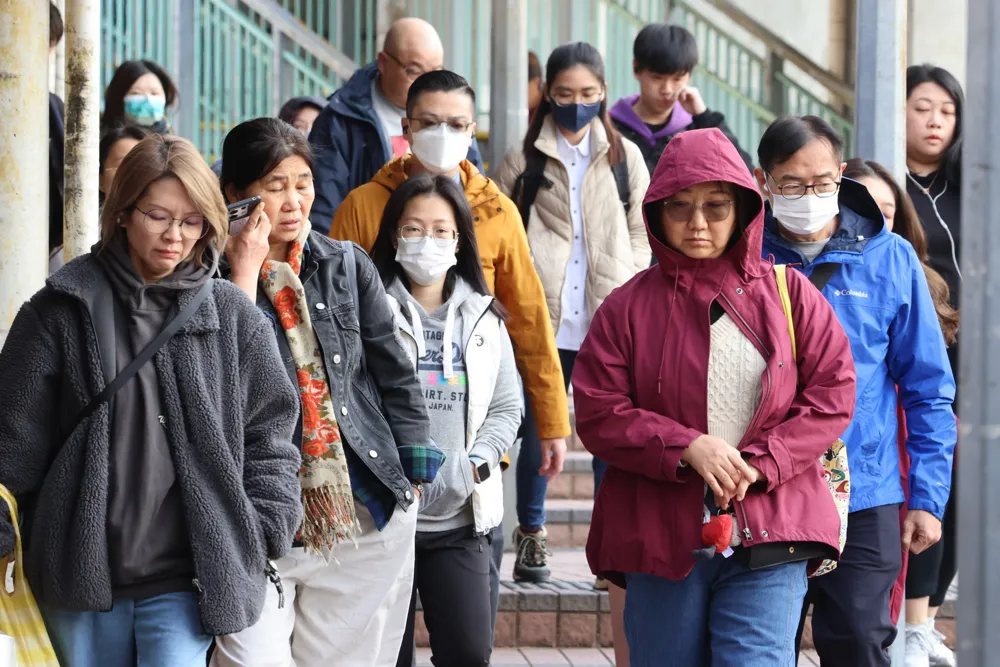 Flu Cases Rise in Hong Kong Schools Amid Cold Weather Warning