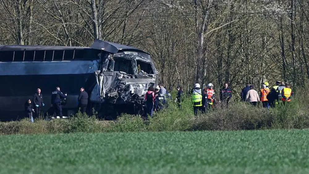French high-speed train crash claims driver’s life, injures many