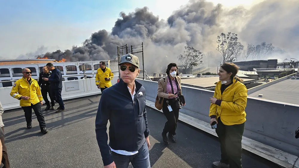 Gavin Newsom Calls for Investigation into Water Supply Shortages During Southern California Wildfires