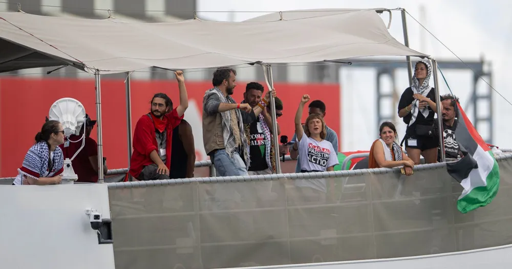 Gaza-bound aid flotilla faces drone attacks amidst growing tensions