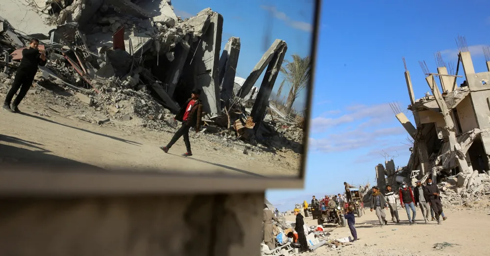 Gaza Faces Tragic Aftermath as Rescuers Search for Bodies Under Rubble Amid Continuing Ceasefire