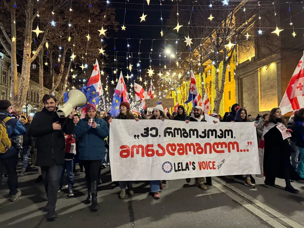 Georgians Protest Amid Political Tensions and New Presidential Inauguration