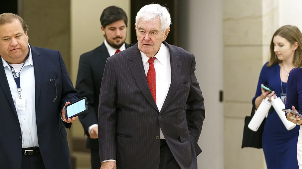 Gingrich praises Speaker Johnson amid funding crisis, warns against GOP division